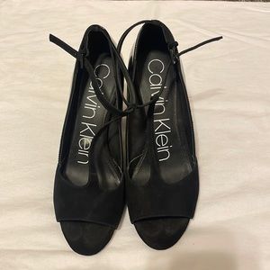 Calvin Klein Black Heels